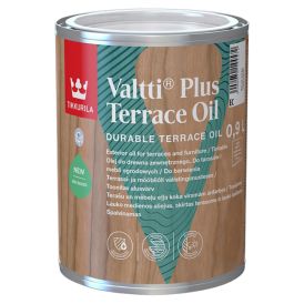 Terrassiõli Tikkurila Valtti Plus Terrace Oil  EC ainult toonimiseks 0,9 l