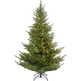Tehiskuusk Norway LED-tuedega 210 cm