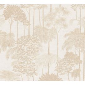 Fliistapeet A.S Creation Cuba II Palmera 10,05 x 0,53 m, beež