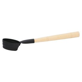 Saunakulp Saunia 47 cm mattmust / puit