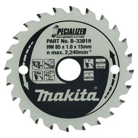 Saeketas Makita T.C.T T24 85 x 1 x 15 mm