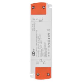  LED-toiteplokk Axxel 24V DC 30W – TRIAC hämardatav IP20