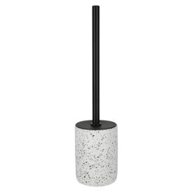 WC-harja komplekt Camargue Stone Terrazzo valge