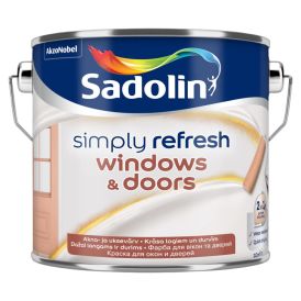 Akna-ja uksevärv Sadolin Simply Refresh Windows & Doors BC toonitav 2,5 l