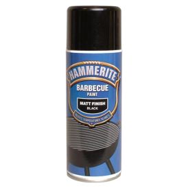 Aerosoolvärv Hammerite BBQ Heat Resistant matt must 400 ml