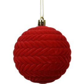 Kuuseehe pall 10 cm, punane