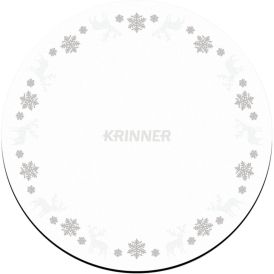 Kuusealusmatt Krinner Ø 60 cm, valge