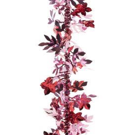 Kuusekard 90 mm x 2 m, veinipunane/roosa