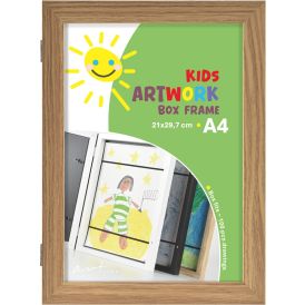 Raam laste joonistustele Art Link 21 x 29,7 cm, tamm