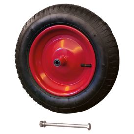 Varuratas kärule õhkrehv punane 30 cm