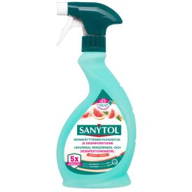 Sanytol universaalne puhastus- ja desinfitseerimisvahend greibilõhnaga, pihustatav 500 ml