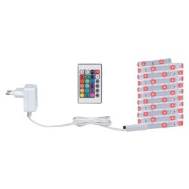 LED-riba komplekt Paulmann Base RGB valge 3 m