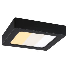 LED-paneel Paulmann Abia 2 must 17 x 17 cm