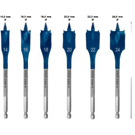 Puidupuuride komplekt Bosch Self Cut Speed 6-osaline