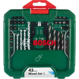 Puuride ja otsikute komplekt Bosch Mixed Set S 43-osaline