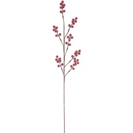 Kunstlill lumnie oks marjadega 75 cm