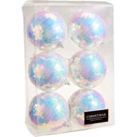 Kuuseehe pall disco 6 tk/pk 8 cm, iiris