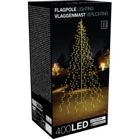Valgussari lipumastile 400 LED 8 m 