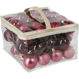 Kuuseehe 6 cm 48 tk/pk, veinipunane