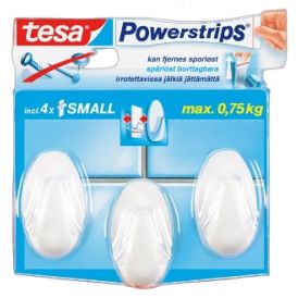 Mini-nagi Tesa 3 tk/pk, valge