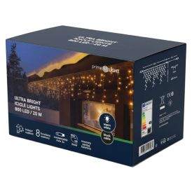 LED-valgussari Jääpurikad 20 m