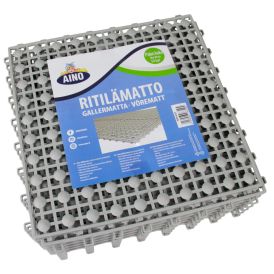 Restmatt Aino 10 tk/pk 30 x 30 cm, helehall