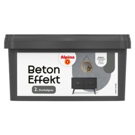 Dekoratiivvärv Alpina Beton Effekt Dunkelgrau 2,5 l