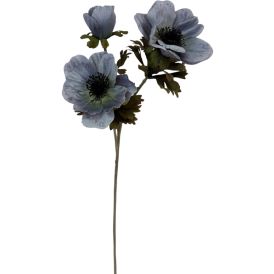 Kunstlill Bloom Deco anemoon 7 x 16 x 56 cm, sinine