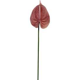 Kunstlill Bloom Deco flamingolill 10 × 10 × 60 cm, roosa
