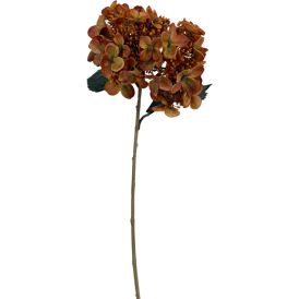 Kunstlill Bloom Deco hortensia oks 27 x 19 x 54 cm , oranž