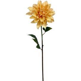 Kunstlill Bloom Deco daalia, kollane 11 × 11 x 53 cm
