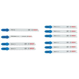 Tikksaeterade komplekt Bosch Metal Advanced 10-osaline