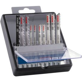 Tikksaeterade komplekt Bosch PRO Hardwood and Laminate 10-osaline
