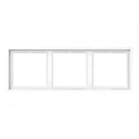 Raam 3-ne Liregus Modern valge
