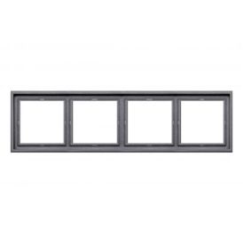 Raam 4-ne Liregus Modern tumehall