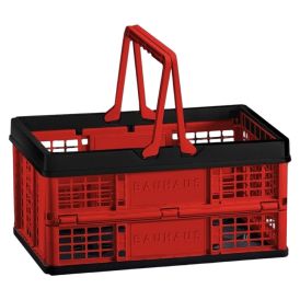 Kokkupandav plastkorv punane 16 l