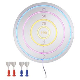 LED-seinavalgusti Just Light Neon Darts 46 cm