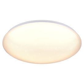 LED-plafoon Trio Lighting Leno valge