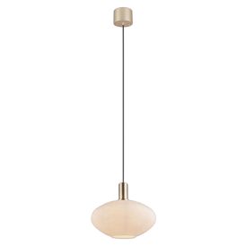 Rippvalgusti Trio Lighting Emelie valge/kuldne