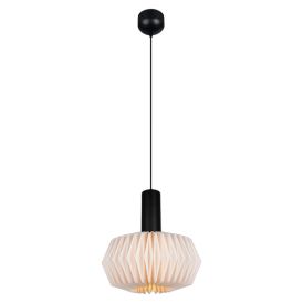 Rippvalgusti Trio Lighting Larima valge/must