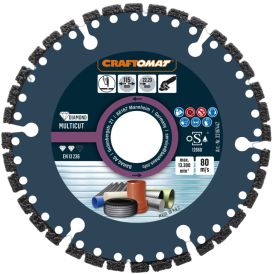 Teemantlõikeketas Craftomat Multicut 115 x 22,23 mm