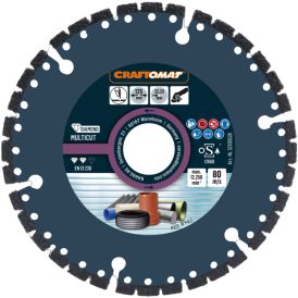 Teemantlõikeketas Craftomat Multicut 125 x 22,23 mm