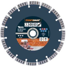Teemantlõikeketas Craftomat Beton Speed Premium 230 x 22,23 mm