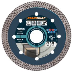 Teemantlõikeketas Craftomat Ceramic Premium 115 x 22,23 mm