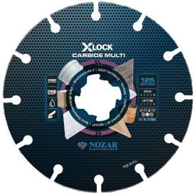 Karbiidlõikeketas Nozar Carbide Multi X-Lock 125 mm