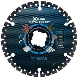 Teemantlõikeketas Nozar X-Lock Metall Expert 125 x 2,2 mm