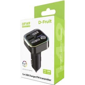 FM-saatja/USB-laadija D-Fruit DF149