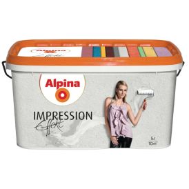 Struktuurvärv Alpina Effekt Impression Base 5 l valge