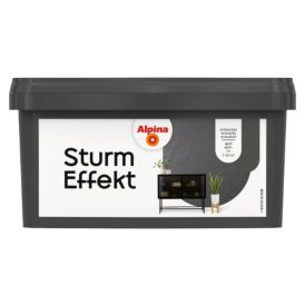 Dekoratiivvärv Alpina Metall Effect Sturm 1 l antratsiit
