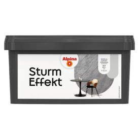 Dekoratiivvärv Alpina Metall Effect Sturm 1 l hõbedane